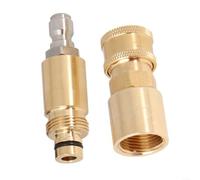 Fauhapyway Quick Disconnect Set For Karcher High Pressure Washer Hose Connector, 1/4 Inch Connect Copper Fitting For Cleaning Accessories