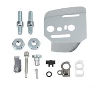 Fauhapyway Replacement Inner Guide Bar Plate Chain, Inner Guide Bar Plate Chain Adjuster Tensioner For 044 MS440 046 MS460 064 066 MS660, Stainless Steel Replacement Set With Bar Stud Nut