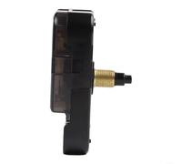 Fauhapyway Silent Quartz Clock Movement Repair Kit, Long Spindle Wall Clock,Mechanism for DIY Replacement, 5 Shaft Lengths Options, Black
