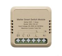 Fauhapyway Smart WiFi Switch Module Matter Protocol, Dual Control Hallways Stairwells,For HomeKit, For Alexa, Google Home For SmartThings Retrofit