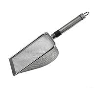 Fauhapyway Stainless Steel Garden Soil Sieve With Handheld Sifter For Compost Sand Screening 4 Mesh Sizes 2Mm 2.8mm 3.8mm 5Mm (2.0mm)