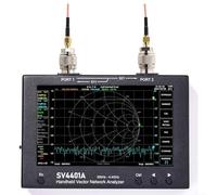 Fauhapyway SV4401A 4.4GHz VNA Vector Network Analyzer, 100dB Dynamic Range 7" IPS Touchscreen with 8GB Memory for RF Antenna Testing