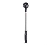 Fauhapyway Telescopic Golf Ball Retriever Aluminum Alloy Ball Pick Up Tool With Non-Slip Rubber Handle For Water Hazard Recovery(Black)