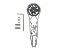 Fauhapyway Ultralight 3D printed bike computer mount for road bikes with hollow design supports headlight and bike computers up to 2 5 inch screen size (wide type)