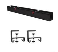 Fauhapyway Under Desk Cable Management Tray Clamp Waterproof Oxford Fabric Basket For Organising Wires In Home Or Office