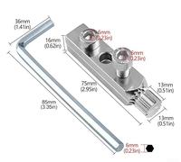 Fauhapyway User Friendly Faucet Angle Valve Extractor Made for Every Plumbing Challenge (Short Wrench 85mm)
