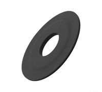 Fauhapyway Valve Seal Toilet Flush Silicone Rubber Ring Replacement Part for Skipper 45Storm 33A Plumbing System Black 2.85Inches(1pcs)