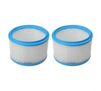 Fauhapyway Washable HEPA Filter, Wet Dry Vacuum Cleaner Filter Compatible with For Bosch GAS 1200 L, GAS 15 L, GAS 20 L SFC, For for Nilfisk For Aero 20-21, Attix 30-40(2 PACK)
