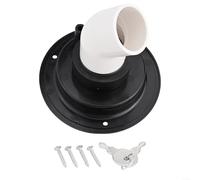 Fauhapyway Water Fill Hatch Gravity Fresh Inlet With Filter Lock System For RV Motorhome Camper Caravan Boat Tank Filling(black)
