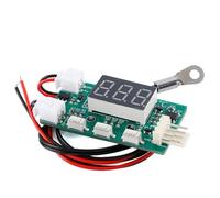 Fauhapyway YR-1001 4-Wire Fan Temperature Control Module with Fault Detection for Industrial Cooling, DC 12V, 50x27mm