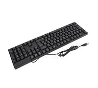 Fauitay 104 Keys Keyboard 104 Key Wired Keyboard USB Ergonomic Design for Gaming & Work with 1. Cable ABS Material Minority Language (French AZERTY Layout)