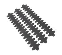 Fauitay 3PCS Padel Racket Protector, 0.67mm Thick PU Material Edge Guard Sticker for Racket Frame Protection, with Moderate Viscosity for Secure Fit, 15.7 Inch Sports Accessories