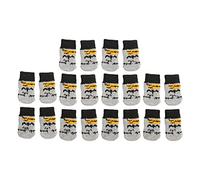 Fauitay 5 Pairs Christmas Dog Socks Pet Protectors Non Slip Soft Cotton Warm Socks with Anti-Slip Sole for Dogs Cats Winter (S)