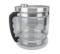 Fauitay 6L Glass Water Distiller Jar Purifier Tank Replacement Container for Beauty Home Use with Stainless Steel Lid