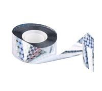 Fauitay 90M Bird Deterrent Reflective Tape Scare Ribbon with Moving Hologram for Gardens Orchards Ponds Airports