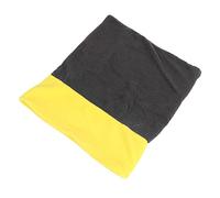 Fauitay Cat Cave Sleeping Bag, Self Warming Pet Bed for Cats with Stand, Spacious Hideaway for Kittens to Large Cats, Soft Cloth Material, Size 24 x 20.9 x 0.8in (Yellow)