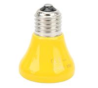 Fauitay Ceramic Reptile Heat Lamp, Infrared Heating Bulb with Copper Alloy Interface for Lizards Reptiles Chickens Ducks 240V (50W Yellow)