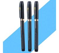 Fauitay Chinese Japanese Calligraphy Shodo Brush Ink Pen, 3Pcs Writing Drawing Craft with 3 Different Nib Sizes, Lightweight Design for Regular Text Signatures Invitations