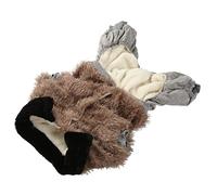 Fauitay Dog Winter Clothes, Padded Hooded Jacket with Snap Closure for Small Medium Large Dogs, Soft Polyester Cotton Coat for Walking Traveling (4XL)
