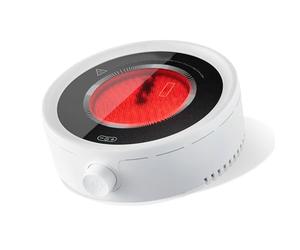 Fauitay Electric Tea Stove, Efficient Silent Portable Small Ceramic Hot Plate with Rotating Knob for Firepower Adjustment, for Boiling Water Brewing Tea Simmering Soup Reheating M