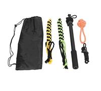 Fauitay Flirt Pole Toy, Retractable 40-101cm Adjustable Length Training Interactive Toy for Small Medium Large Dogs, with Elasticated Cord and Foam Non Slip Handle