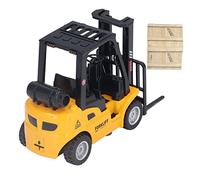 Fauitay Forklift Toy Forklift Model Engineering Vehicle with Liftable Design Pull Back Function for Kids 3 Years Old and Up