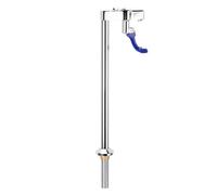 Fauitay G1/4 Glass Filler Water Faucet Drinking Faucet Water Dispenser Easy to Use Push Back Design with Chrome Plated Brass for Bar Restaurant Home Kitchen