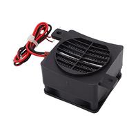Fauitay Mini PTC Fan Heater 12V 50W Small Ceramic Air Heater with Reinforced Nylon Shell for Small Space Constant Temperature Heating