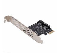 Fauitay PCI-E to 3.0 2 Port Expansion Card PCI Express to III 6Gbps Adapter Board with IDE/AHCI Support for XP/7/8/10/11 32/64bit
