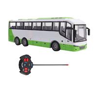 Fauitay RC Bus Toy, 1/30 Remote Control Toy Bus, Electric Wireless Realistic Simulation Model Vehicle for Kids (Green)