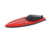 Fauitay Remote Control Boat, Off Water Induction Dual Motor 2.4G Racing Speed Boat with 1200mAh Battery, for Adults and Teens (3 Battery)