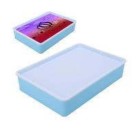 Fauitay Sand Painting Light Box, Ultra Bright LED Sensory Table for Kids with USB Powered, Hands on Engagement for Fine Motor Skill Development (Blue)