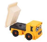 Fauitay STEM 2 in 1 Engineering Deformation Robot Toy, Transforming Vehicle Car Robot DIY Building Kit for Boys Age 3 Plus, with Lights and Sounds, for Creative Play