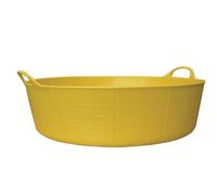 Faulks & Co Red Gorilla - Gorilla Tub Large Shallow Yellow 35 Ltr