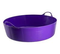 Faulks & Co Red Gorilla - Tubtrug Flexible Multipurpose Tub Large Shallow Purple 35 Ltr