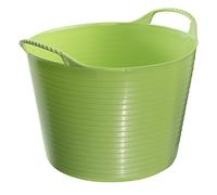 Faulks & Cox Tubtrugs 26L Medium Flexible 2-Handled Recycled Tub, Pistachio, SP26PST