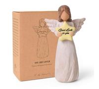 Faumsut Good Luck to You, Inspirational Gifts Good Luck Gift for Women | Hand-Painted Lucks Figurines Decorations for Birthday Mothers Day Fathers Day Christmas