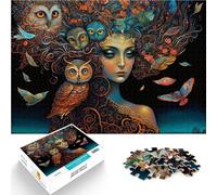 Fauna and her forest1000 Piece Jigsaw Puzzles for Adults Family Entertainment Toys is ideal as a gift for the whole family 38x26cm