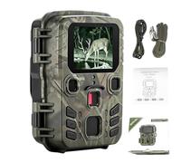 Faunpeak Wildlife Camera for Garden, with Night Vision Motion Activated, 4k Night Vision, Trail Cam (1pc)