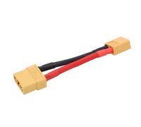 FAUOSWUK 12AWG Silicone RC Connector XT60 Male to XT90 Female Adapter, Corrosion Resistant Cable for Various RC Models, 5.5" Length for Enthusiasts