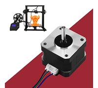 FAUOSWUK 12V Stepper Motor for 3D Printer High Torque 1.3A Bipolar 4-lead Precision Stepping Motor 0.30Nm Suitable for Printing Applications