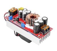 FAUOSWUK 1500W High Efficiency Boost Module Converter for Various CV Driving, Power Supply, for Solar Street Lamp Driving, 10-60V to 12-97V
