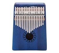 FAUOSWUK 17 Key Thumb Piano Finger Piano Musical Instrument Kalimba Portable with Flannel Bag for Easy Learning and Clear Sound