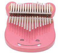 FAUOSWUK 17 Tone Kalimba Thumb Piano Finger Piano Standard C Key Ergonomic Design with Tuning Hammer for Beginners
