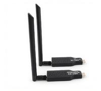 FAUOSWUK 2.4Ghz Wireless Transmitter Receiver ARC Sound Transmitter Kit, Plug and Play, 164ft Range, High Resolution Sound, Compatible with TVs, Sound Bars, Home Sound Systems