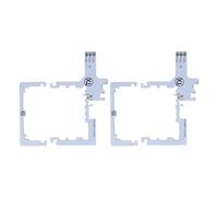 FAUOSWUK 2 Set CPU Postfix Adapter Replacement CPU Postfix Adapter V1 Version for Slim Game Console Accessories with Premium PCB Material
