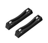 FAUOSWUK 2PCS 3D Printer Filament Spool Stand Holder Bracket Adjustable Filament Holder for PLA ABS TPU with Non-Slip Base Groove Design