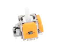 FAUOSWUK 2PCS Hall Effect Joystick Module for PRO Controller Durable 3D Analog Sensor Precision Control ABS Metal Design