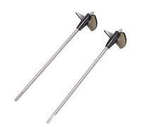 FAUOSWUK 2Pcs Propeller Paddle for WL917 RC Boa,T Stainless Steel Plastic Propeller Easy to Install Replacement Parts for WL917 RC Boat