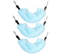 FAUOSWUK 3 Set Pet Cage Hammock for Birds and Small Animals Colorful Durable Fabric House